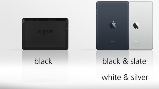 These are your color options for both tablets