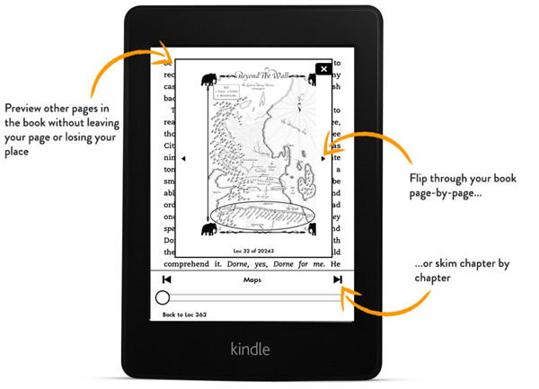 All-New Kindle Paperwhite Page Flip